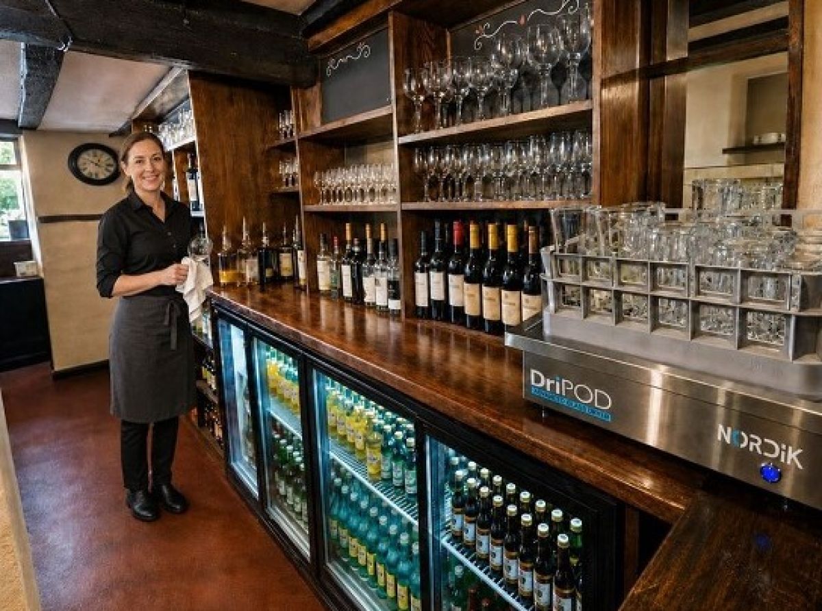 Stafford firm becomes first UK distributor for the Nordik DriPod glass dryer range